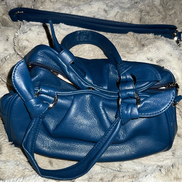 Women's Blue Purse Handbag. Purchased in Scotland. Pre-loved! Mint Condition! - Picture 1 of 8